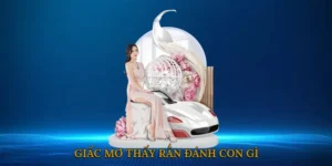 Giấc mơ thấy rắn đánh con gì