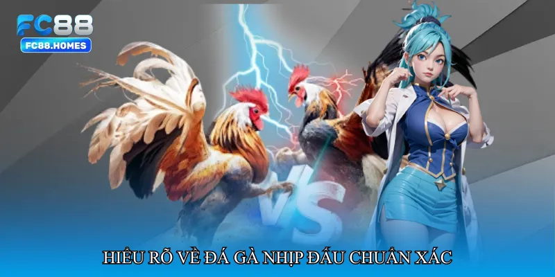 Hiểu rõ về Đá gà nhịp đấu chuẩn xác