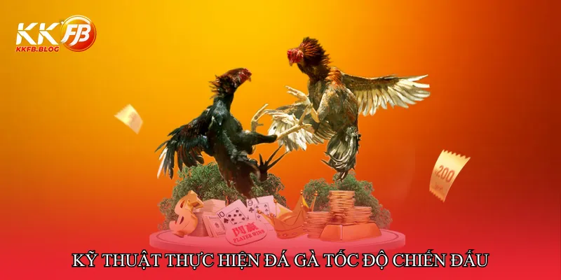 Kỹ thuật thực hiện đá gà tốc độ chiến đấu